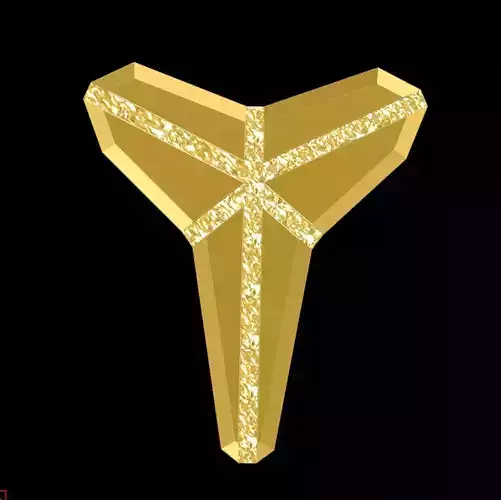 Kobe Logo Textured 3D model 3D printable | CGTrader