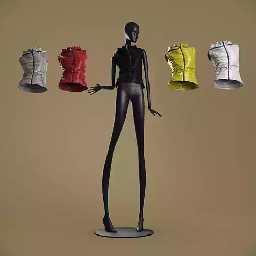 Mannequin6014 coll60 lightweught padded vest