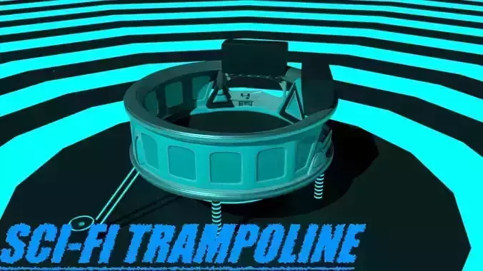 Sci-fi Trampoline