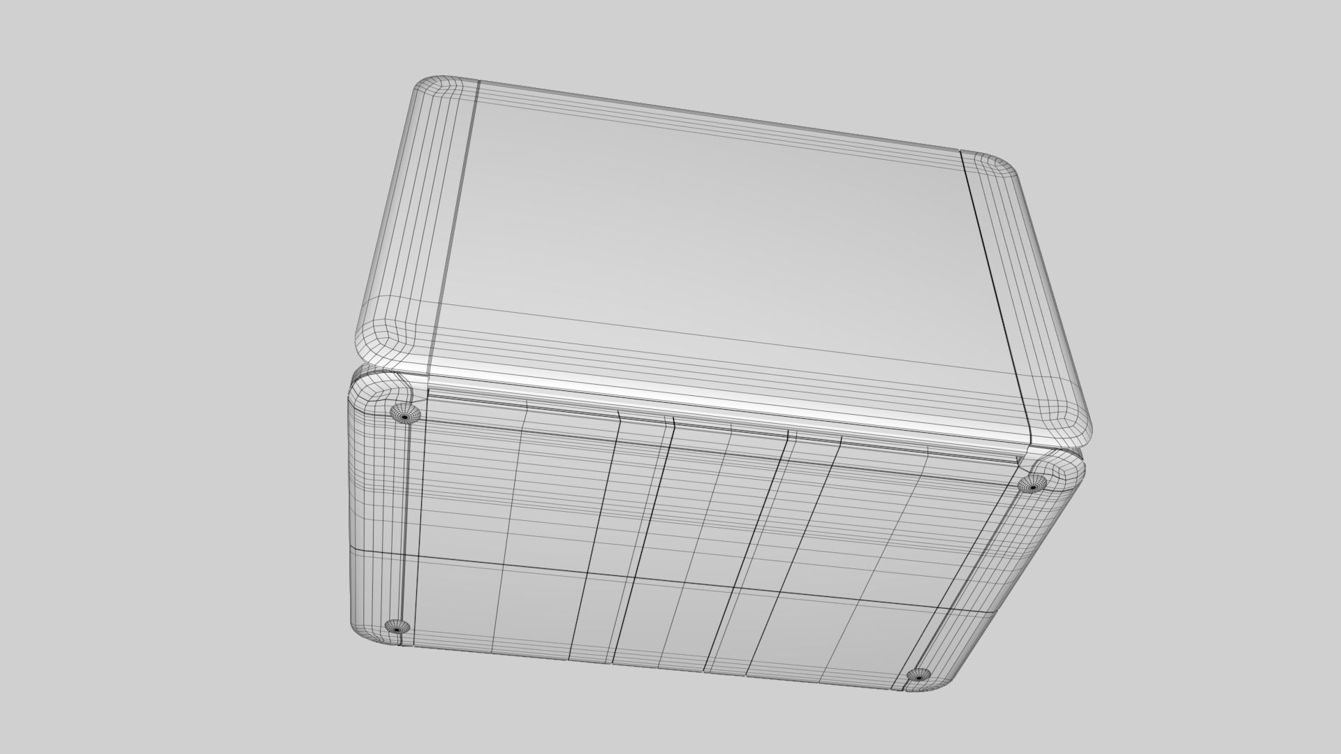  Generic aluminum laptop 3D model_10