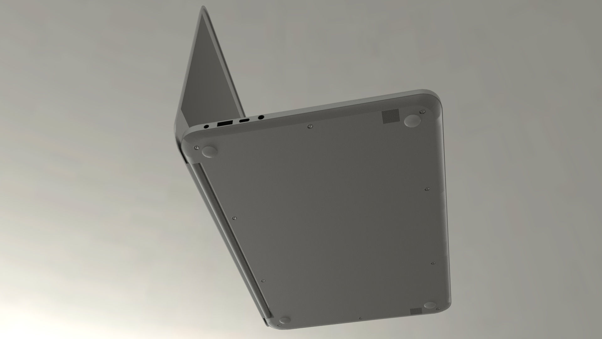  Generic aluminum laptop 3D model_13