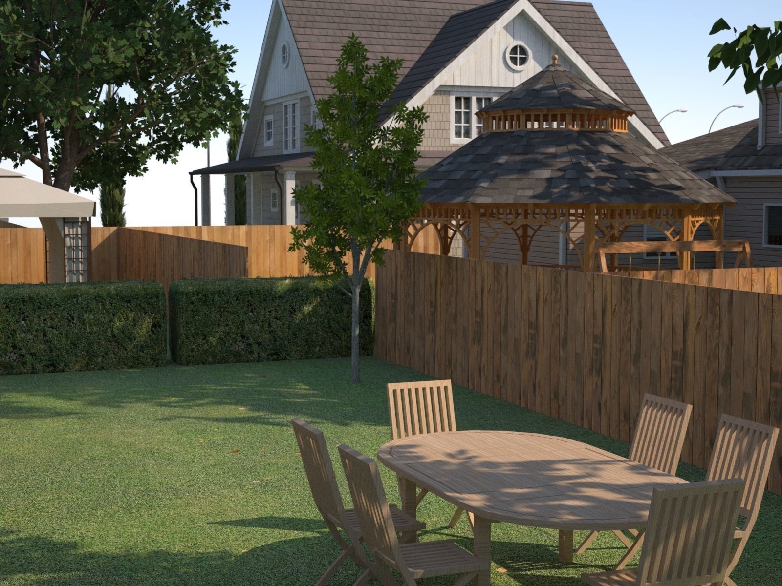 Suburb KC1 Low-poly 3D model_37