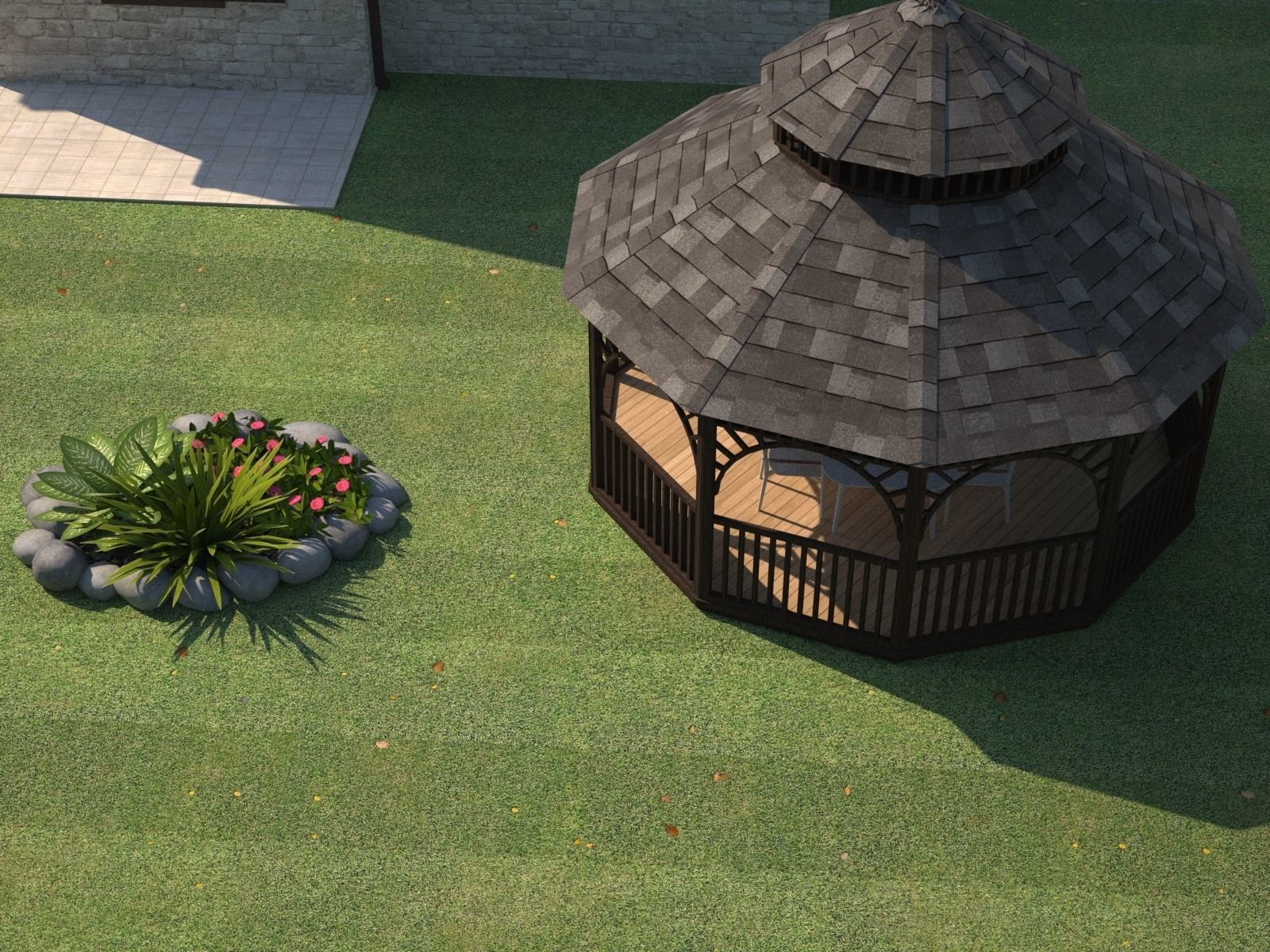 Suburb KC1 Low-poly 3D model_34