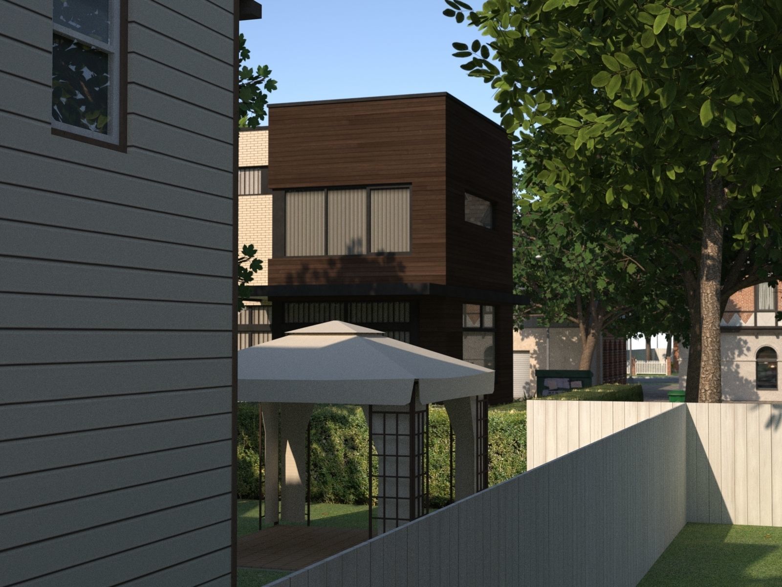 Suburb KC1 Low-poly 3D model_30