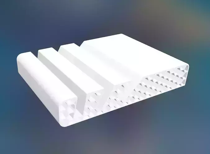 Honeycombed smartphone holder 3D print model