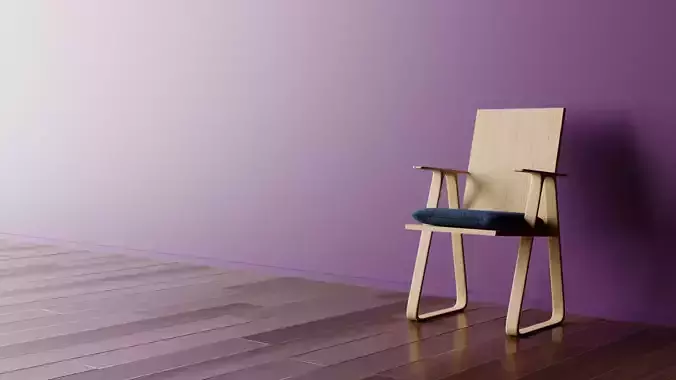 Chair-1 wooden chair