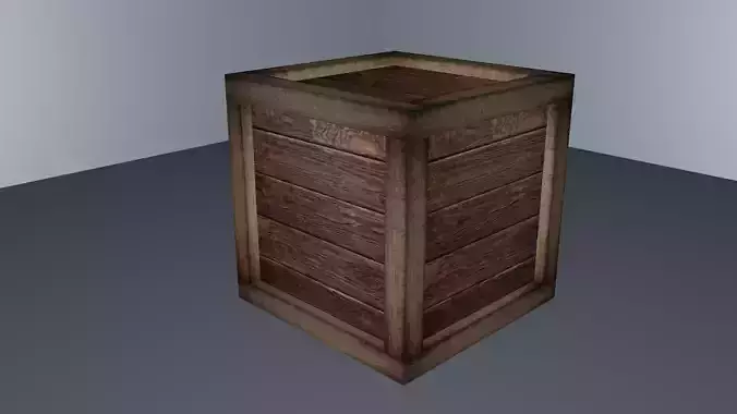 wooden box
