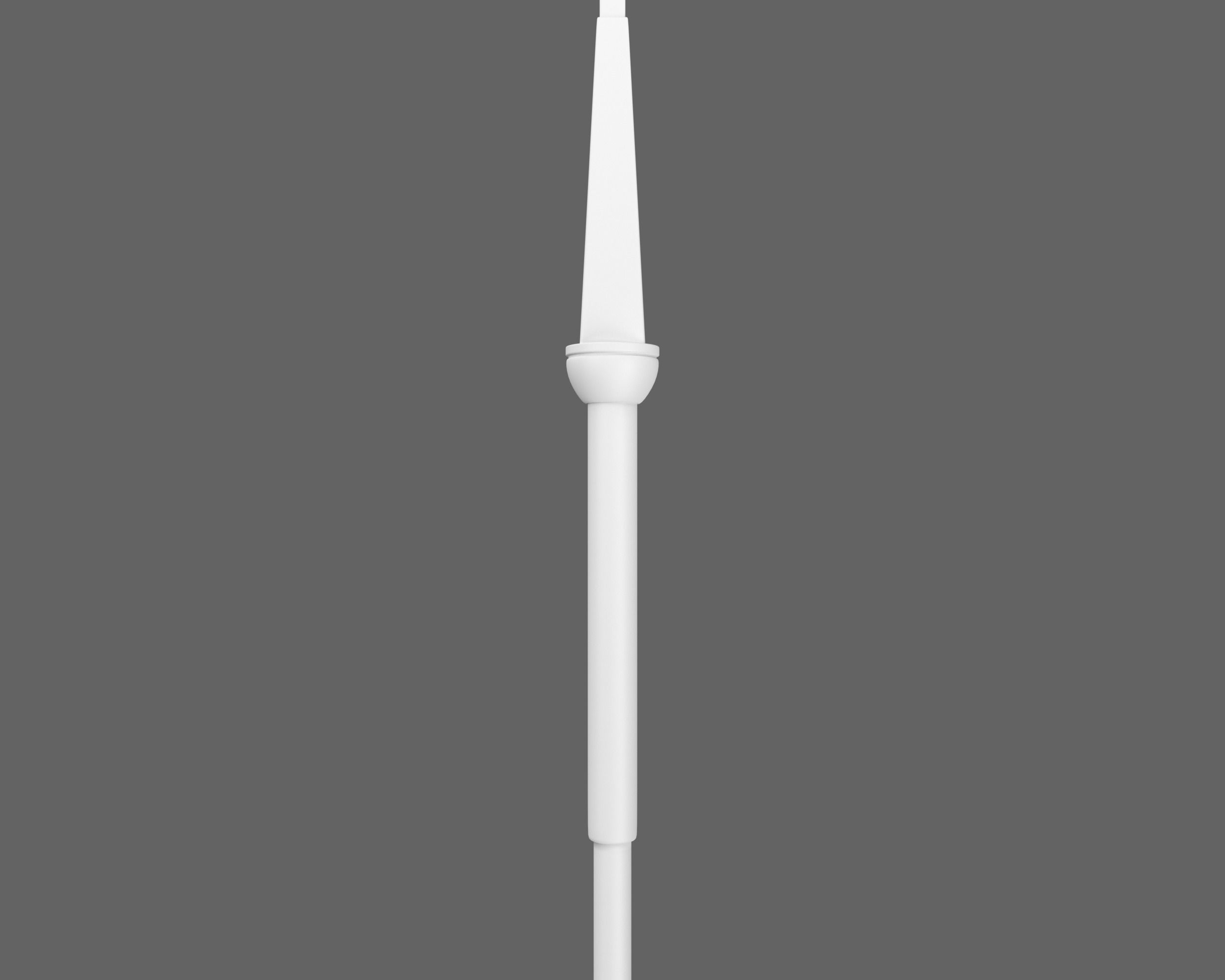 Ancient Roman Pilum Low-poly 3D model_12