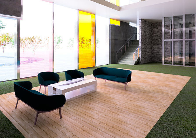 Revit 3 Stars Hotel 2018 3D model