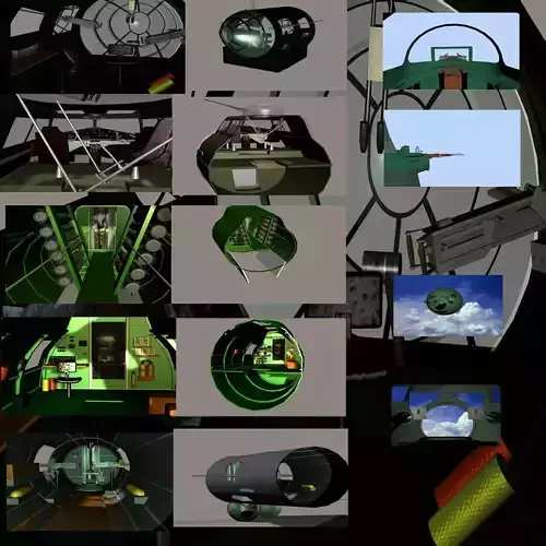 Inside the B17  all Compartments