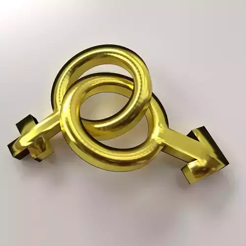 Gender Symbol 3D model