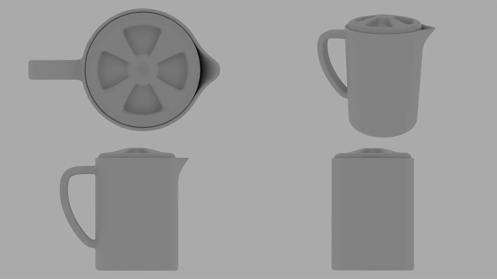 Water Jug Free 3D model