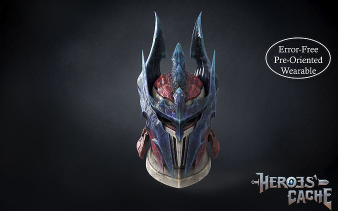 Monster Hunter World Iceborne - Glavenus Beta Helmet 3D print model