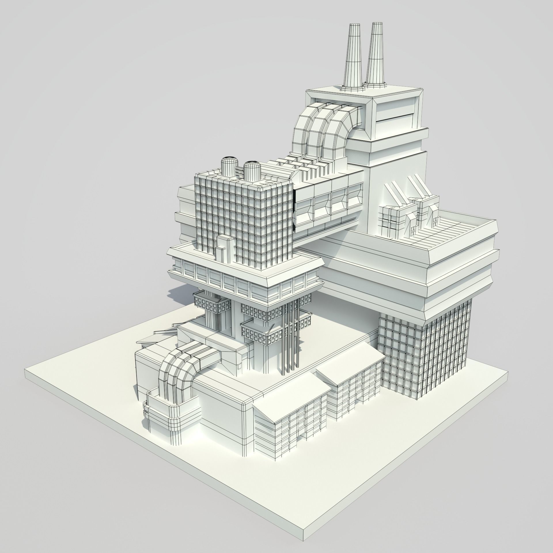 Future city 3D model_8