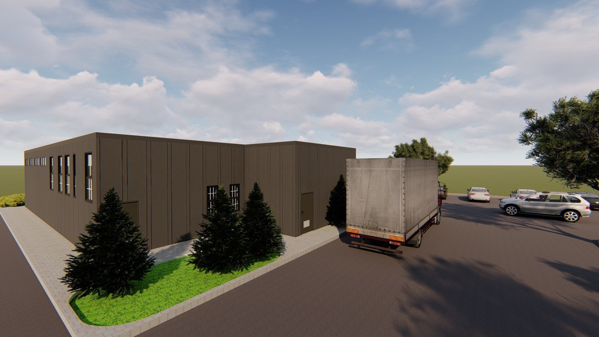 Restaurant und Cafe Design 3D model_3