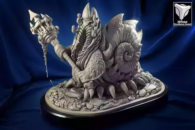 The Battle Snail 3D print model
