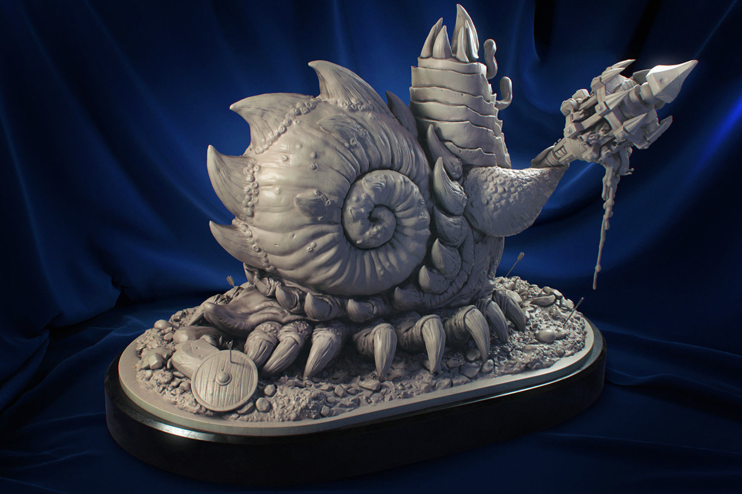 The Battle Snail 3D print model_1