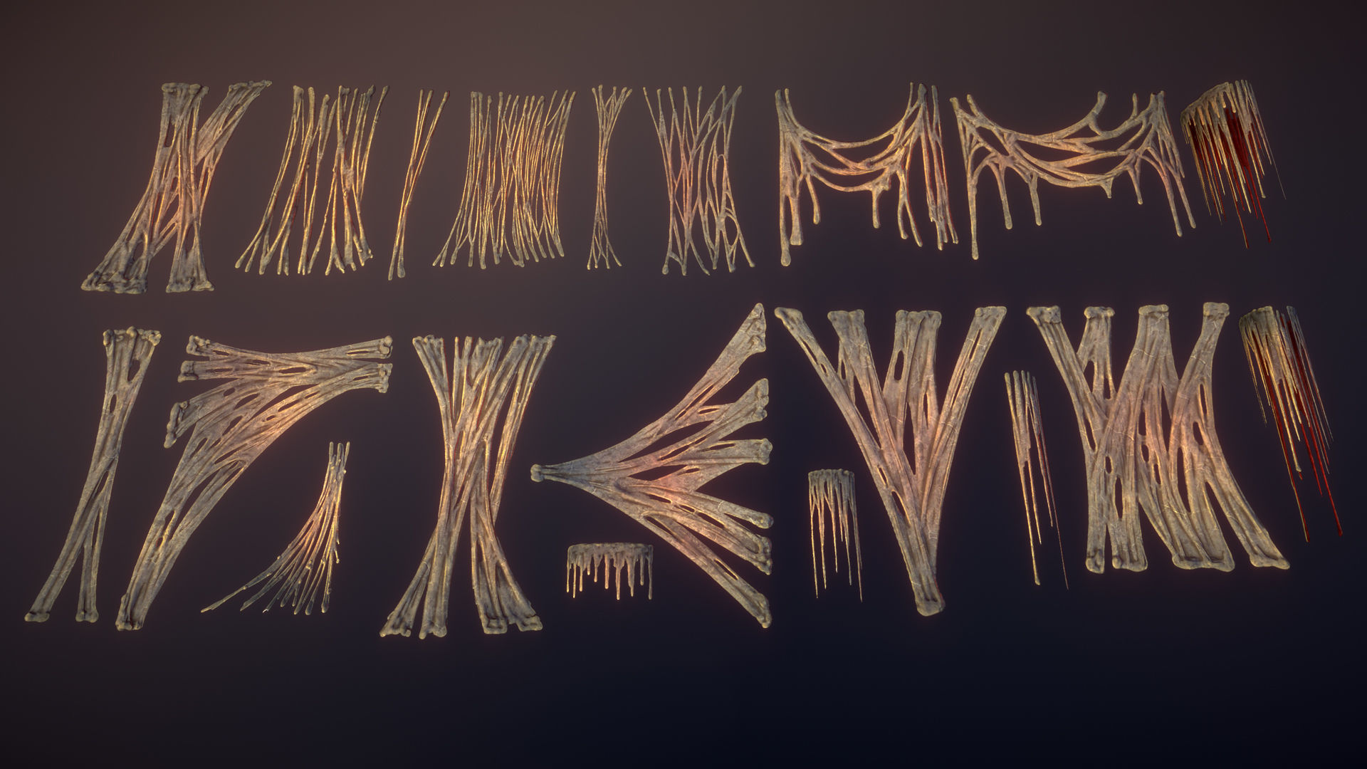 Biomass game ready Low-poly 3D model_6