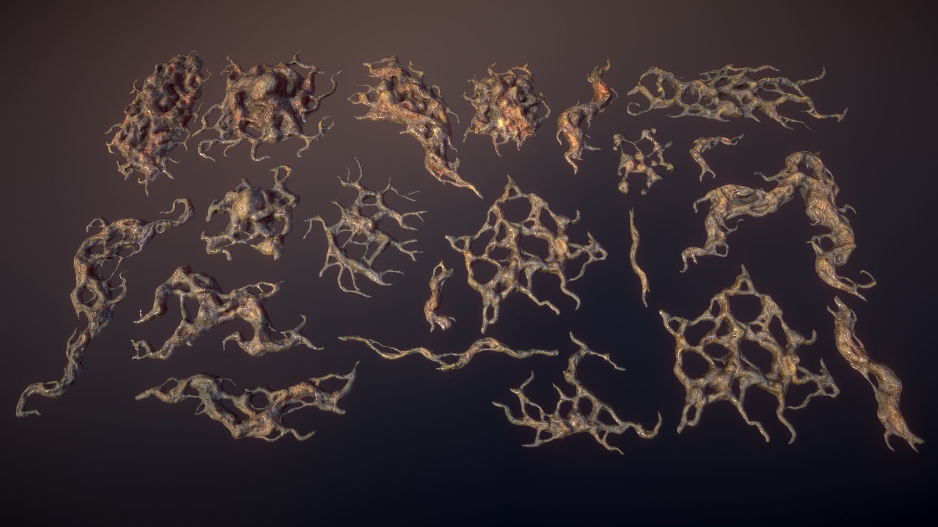 Biomass game ready Low-poly 3D model_5