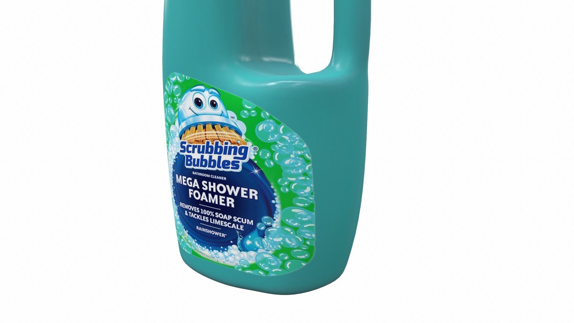 Cleaner bottle bubbles 3D model_11