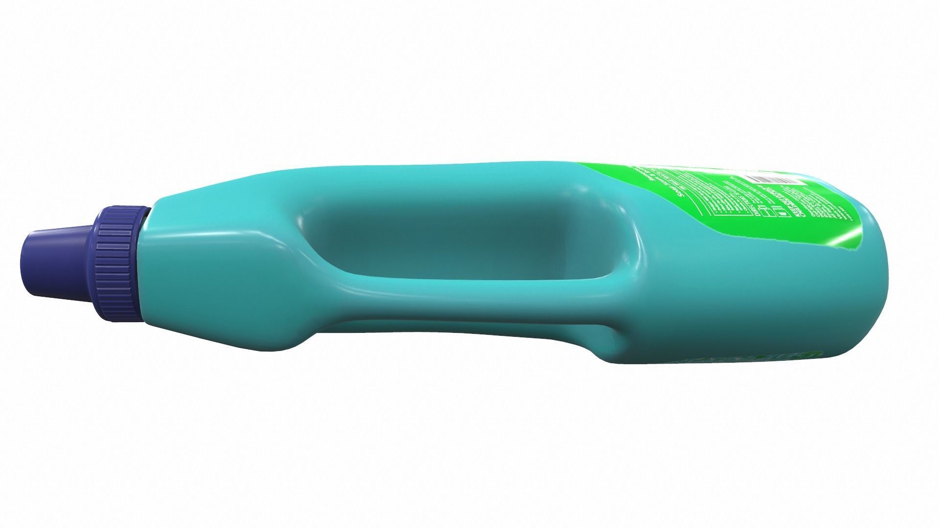 Cleaner bottle bubbles 3D model_10