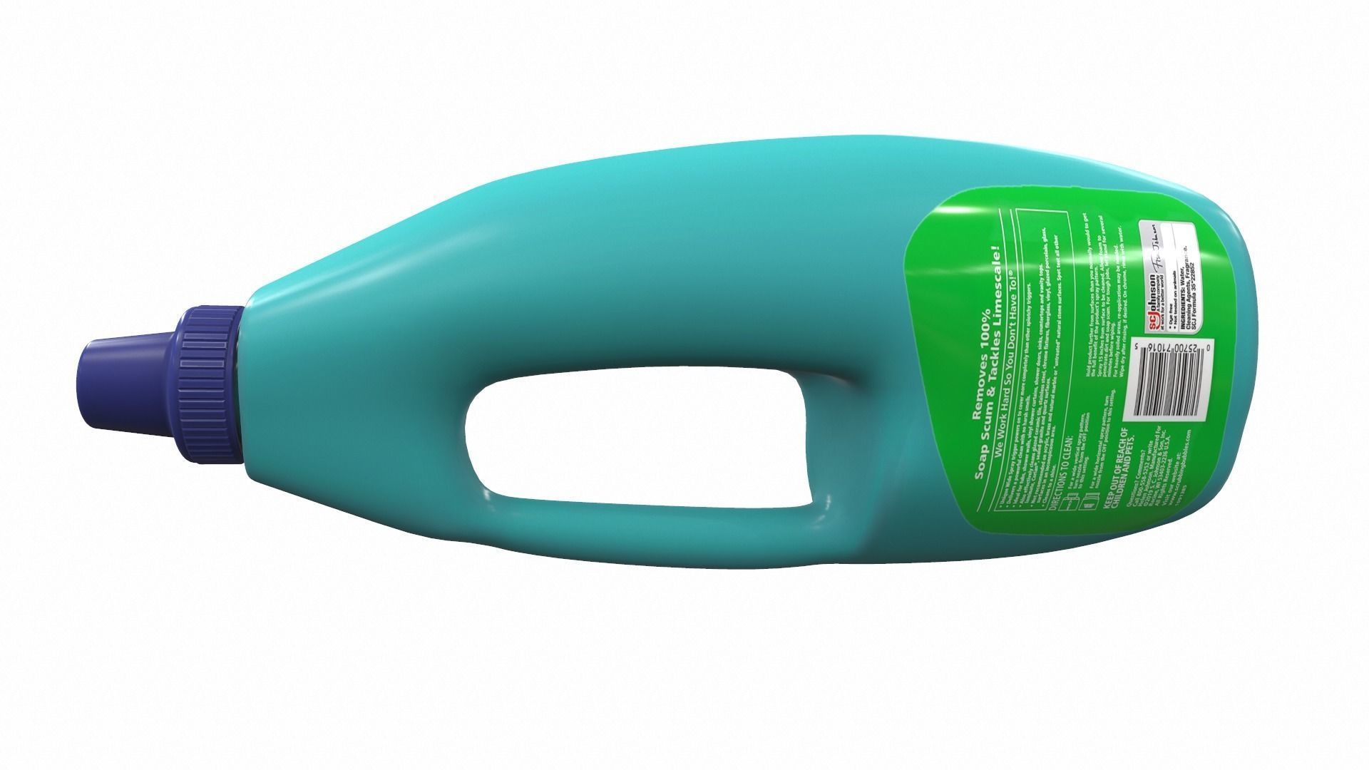 Cleaner bottle bubbles 3D model_9