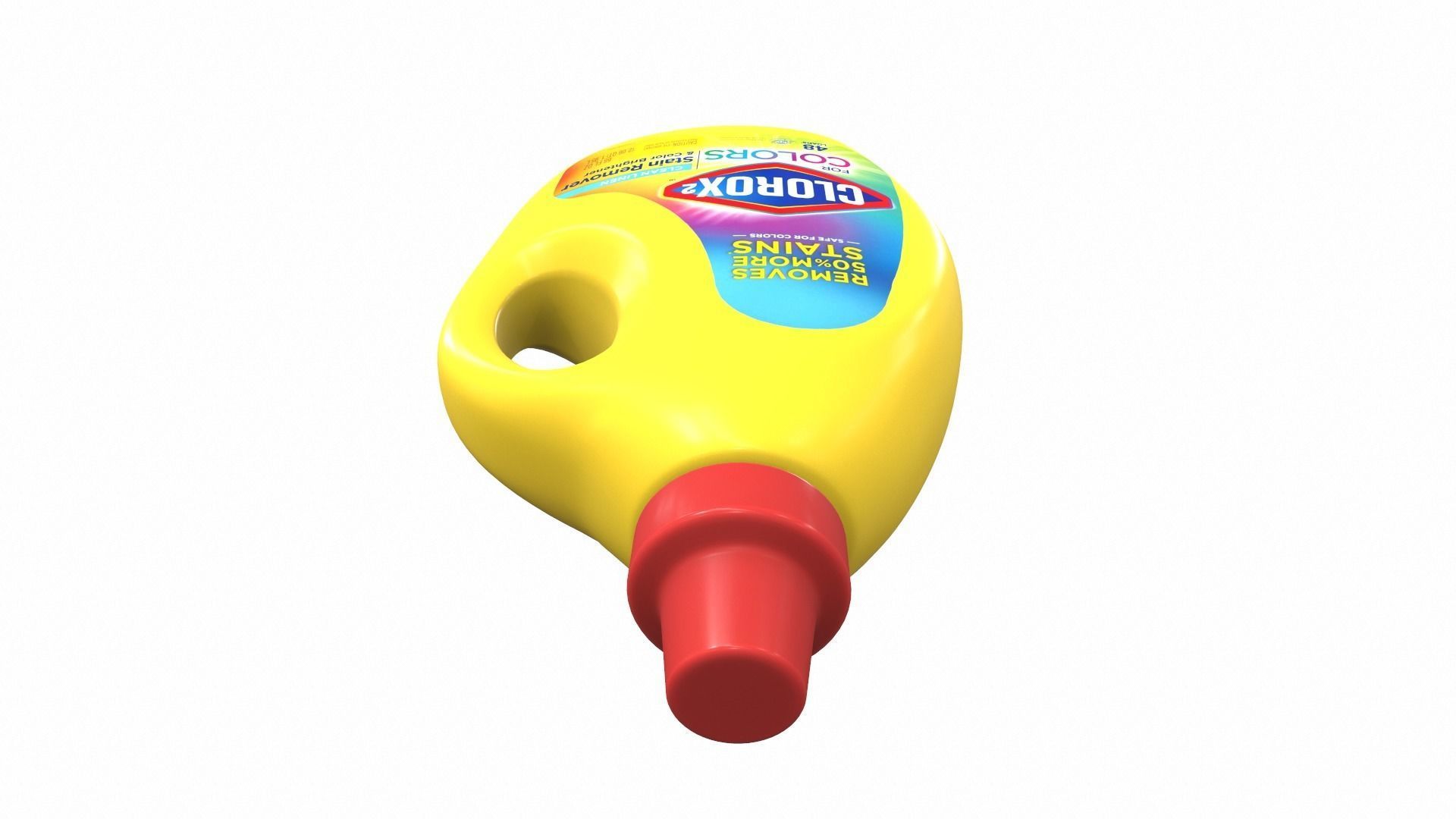 Cleaner bottle clorox 3D model_6