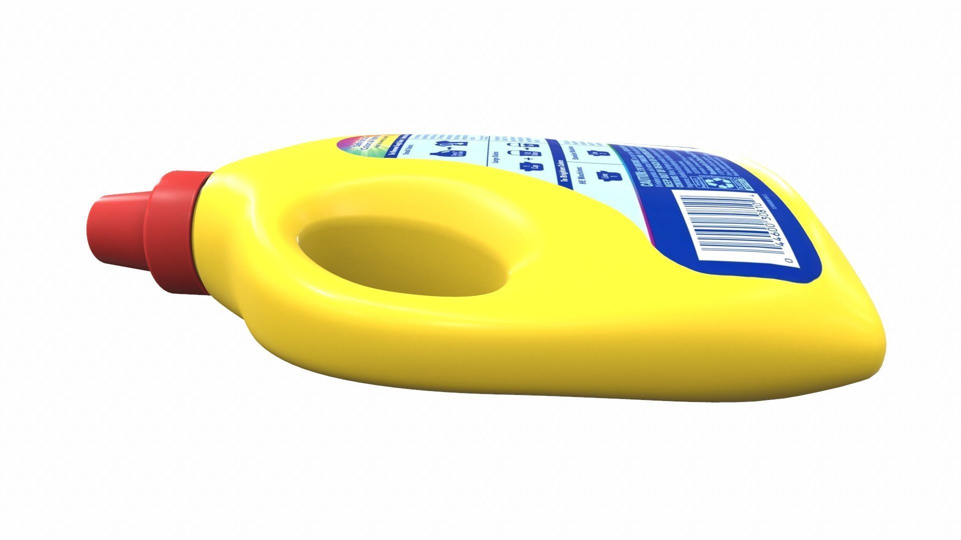 Cleaner bottle clorox 3D model_10
