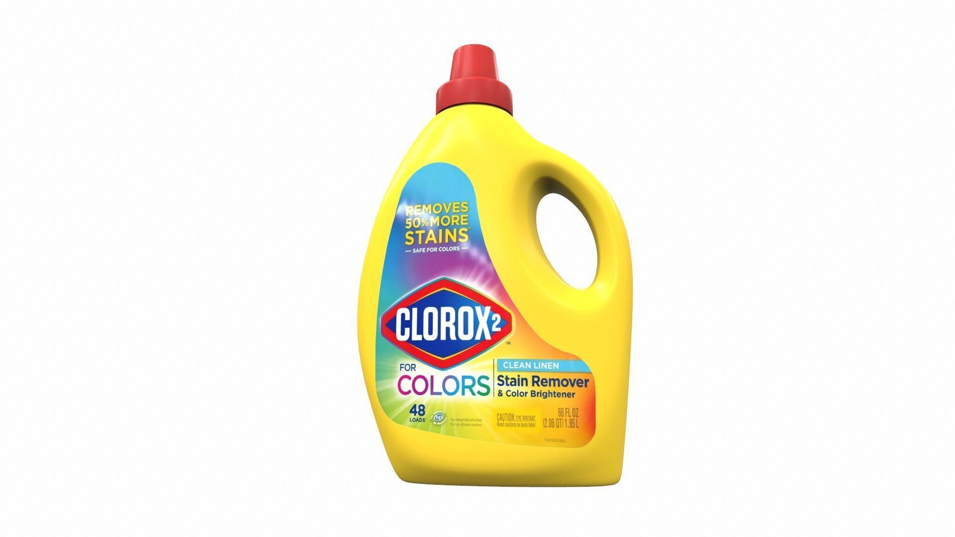 Cleaner bottle clorox 3D model_1