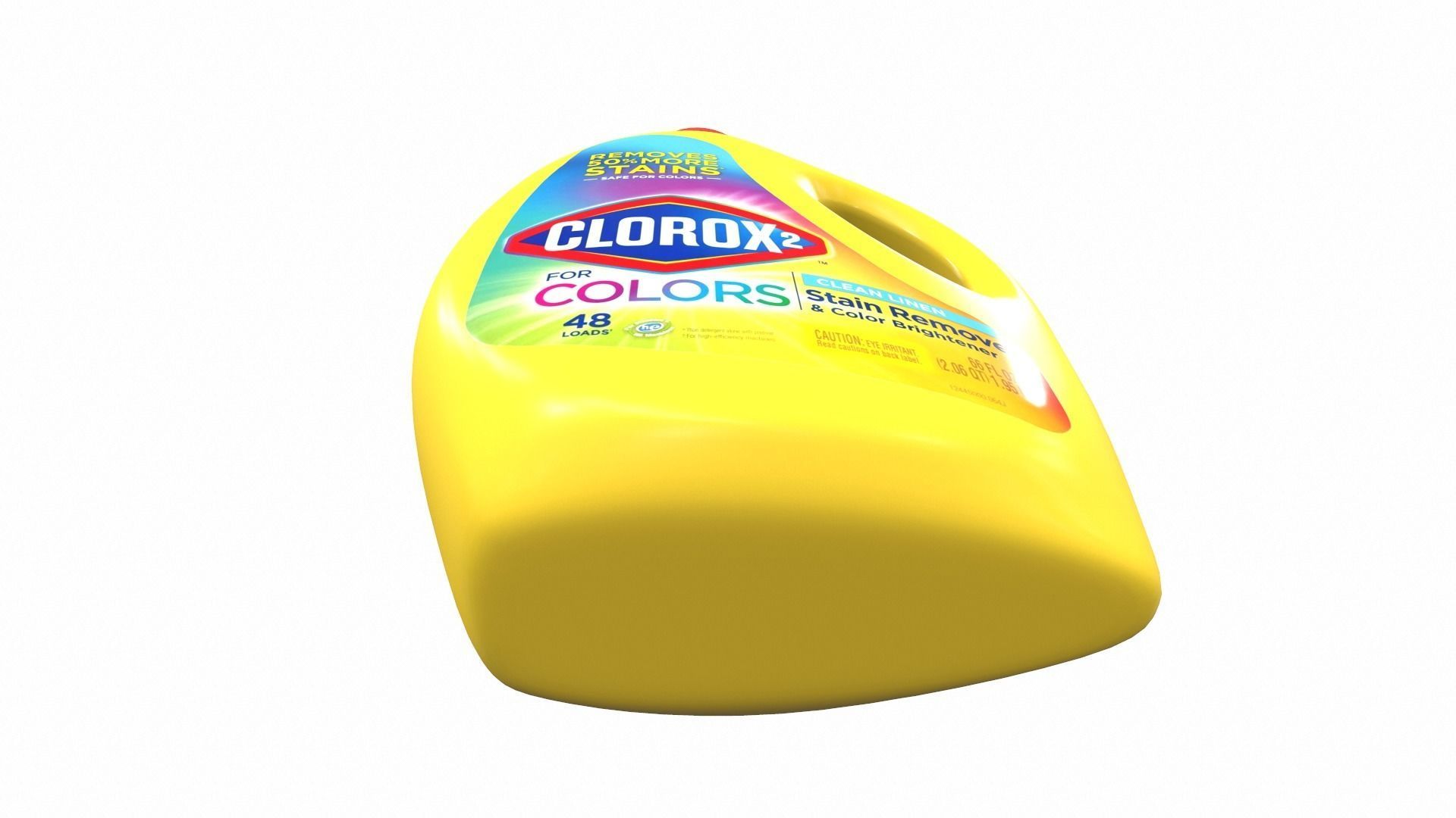 Cleaner bottle clorox 3D model_5