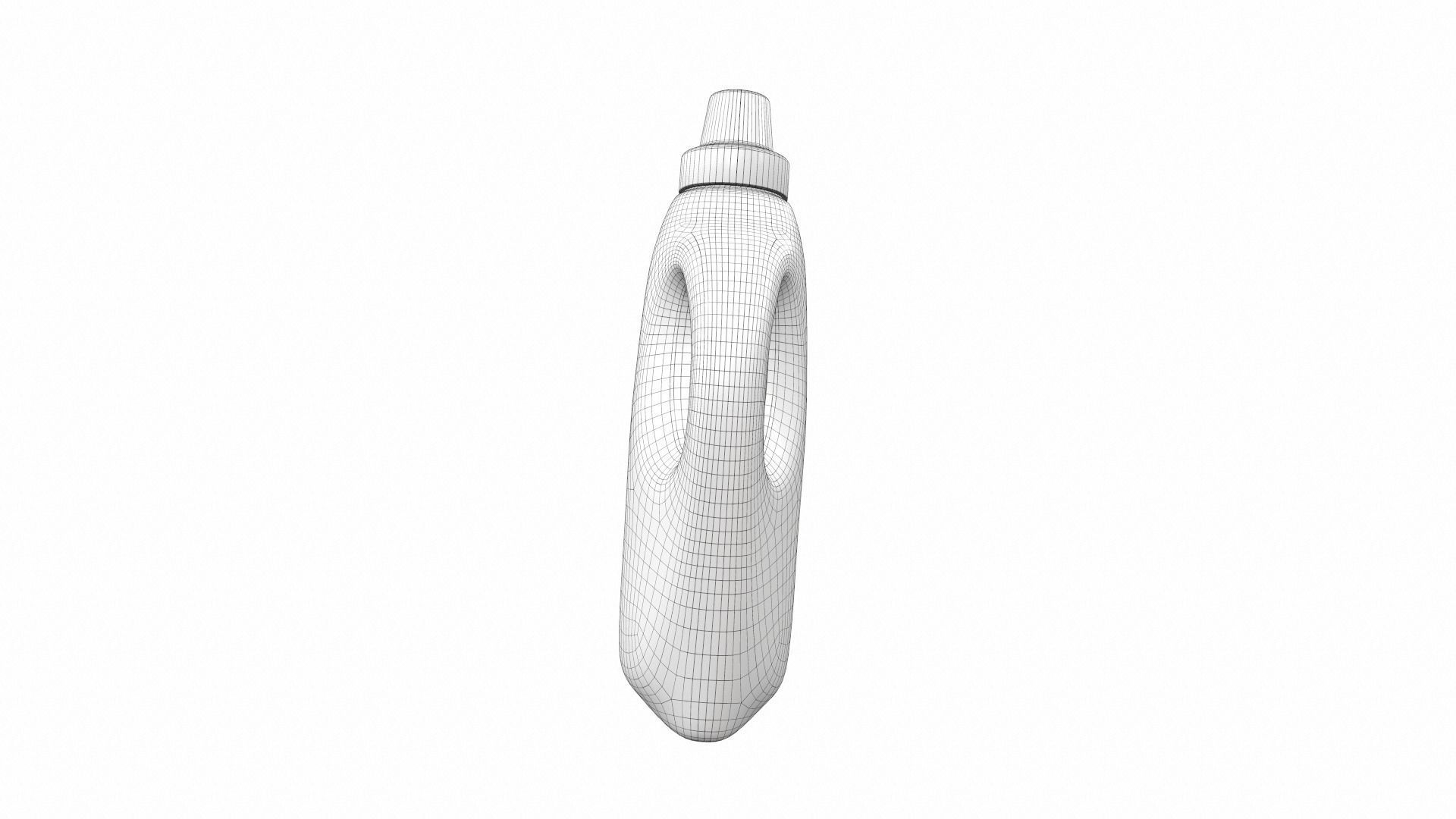Cleaner bottle clorox 3D model_15