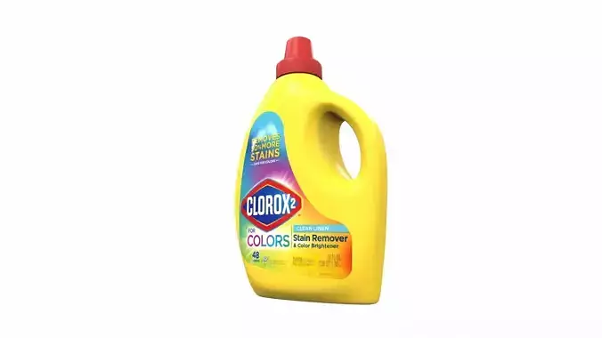 Cleaner bottle clorox 3D model Cleaner bottle clorox 3D model