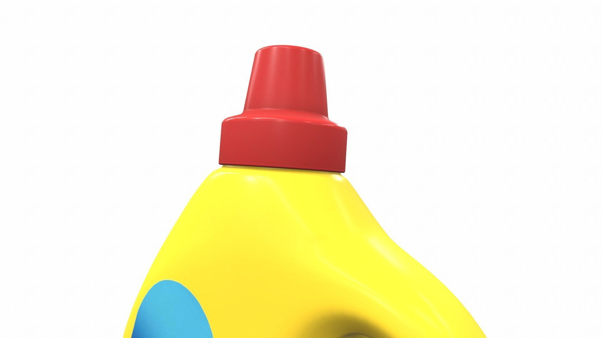 Cleaner bottle clorox 3D model_12