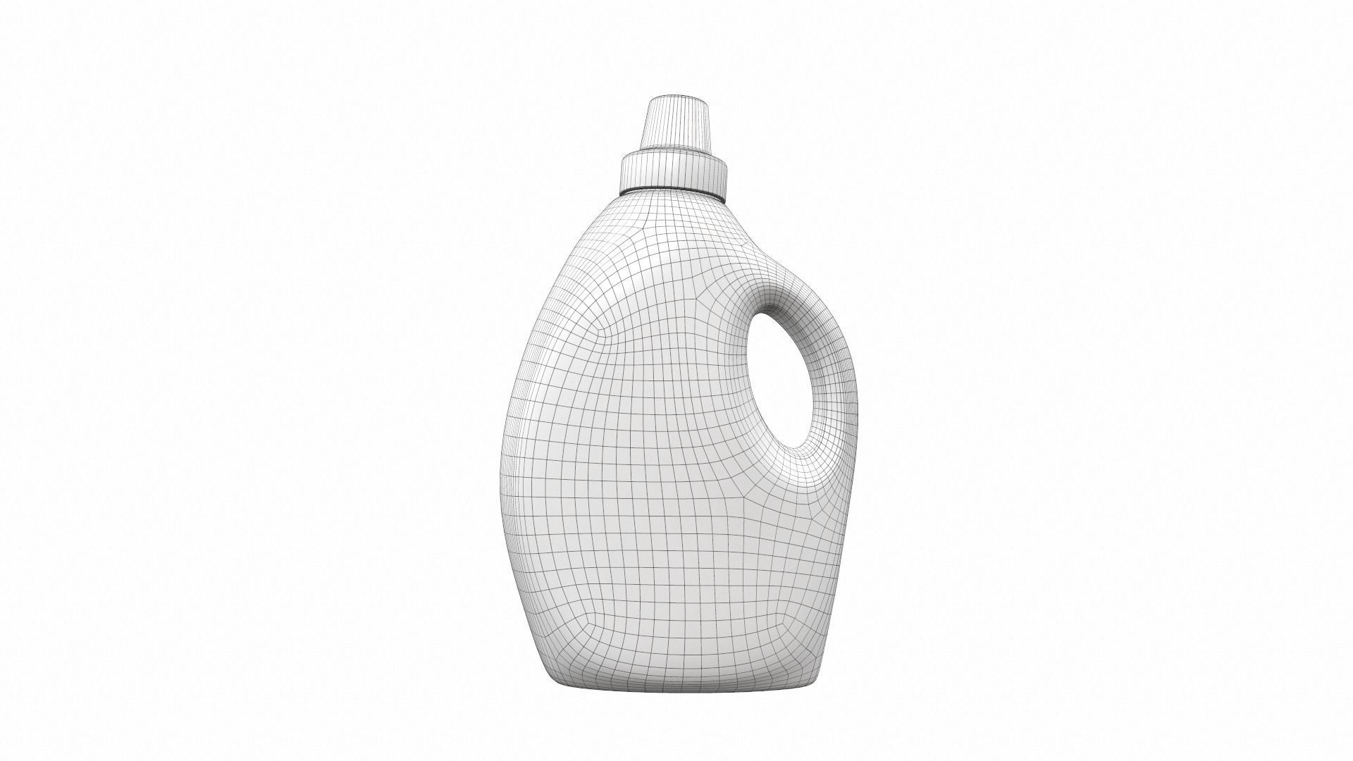 Cleaner bottle clorox 3D model_13