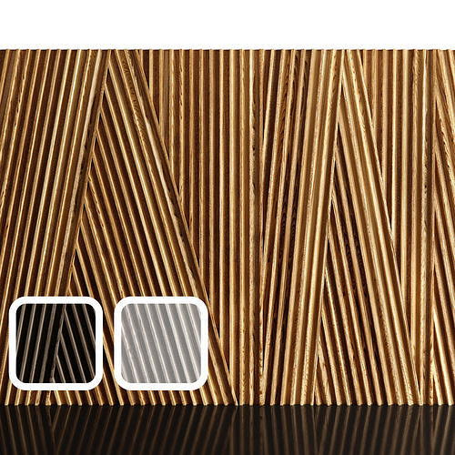 Wooden panels planken 3D model