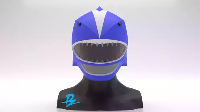 Mask Gao Blue 3D print model