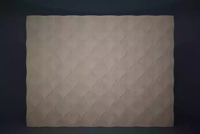 02 PAVERS PATTERN WALL 3D model