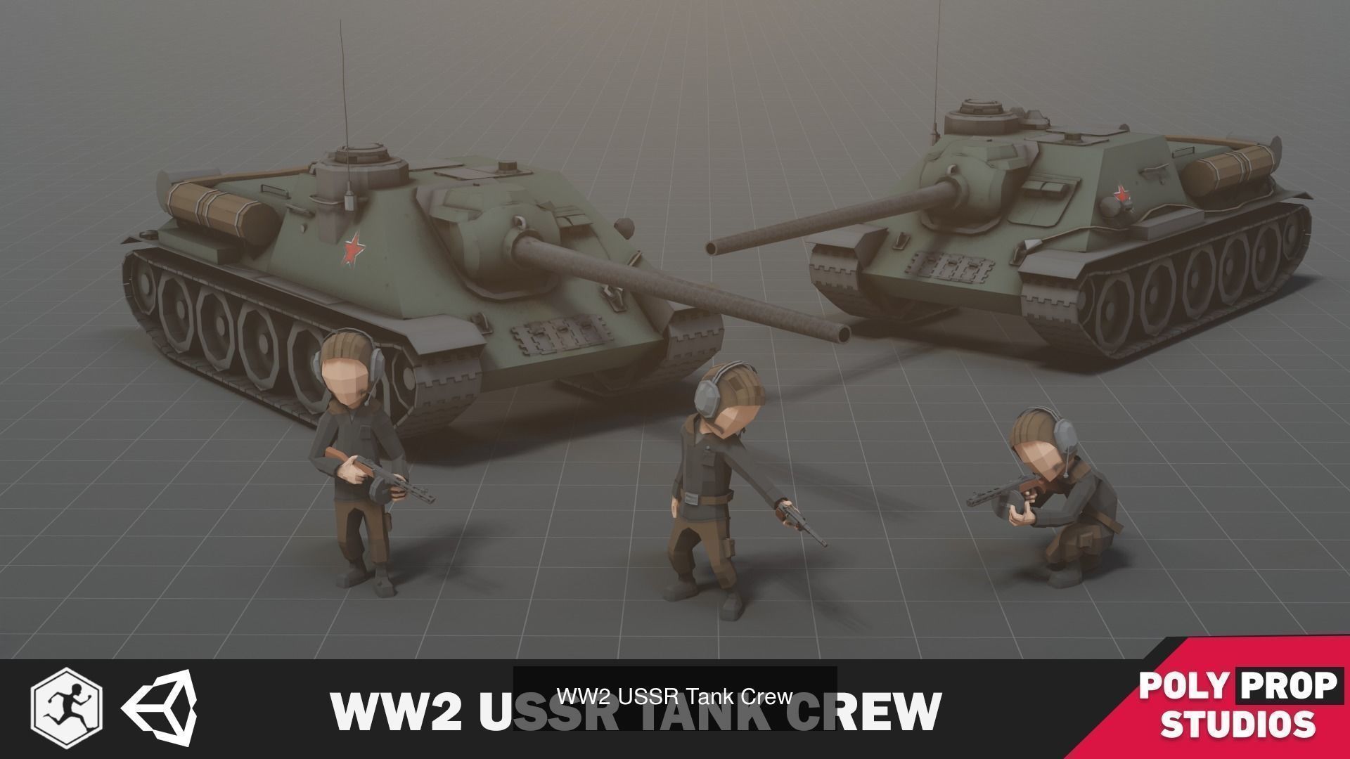 WW2 Polygon Bundle 3D Model Collection_3