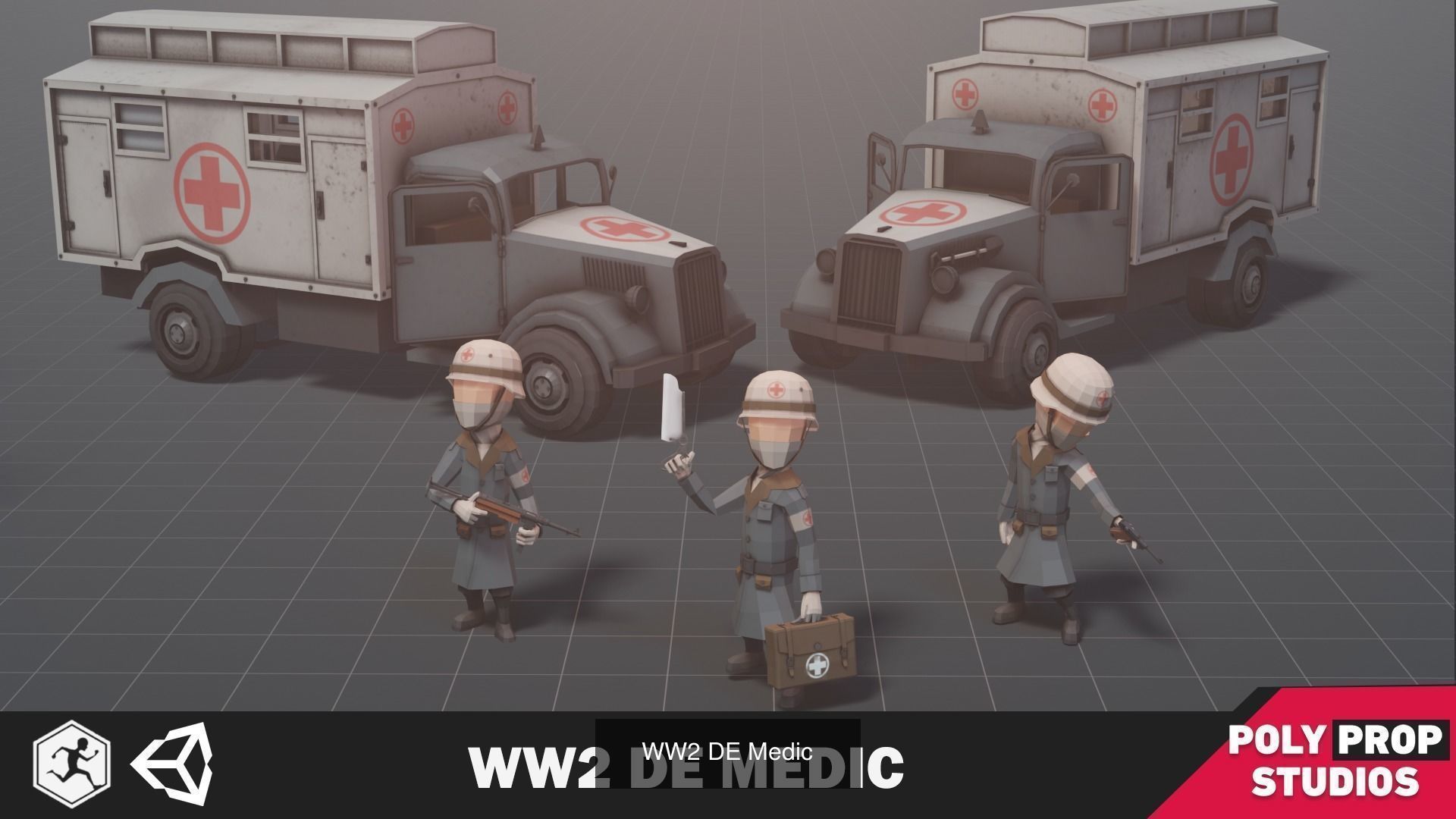 WW2 Polygon Bundle 3D Model Collection_2