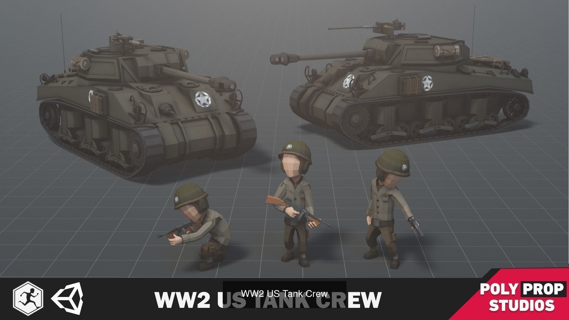WW2 Polygon Bundle 3D Model Collection_4