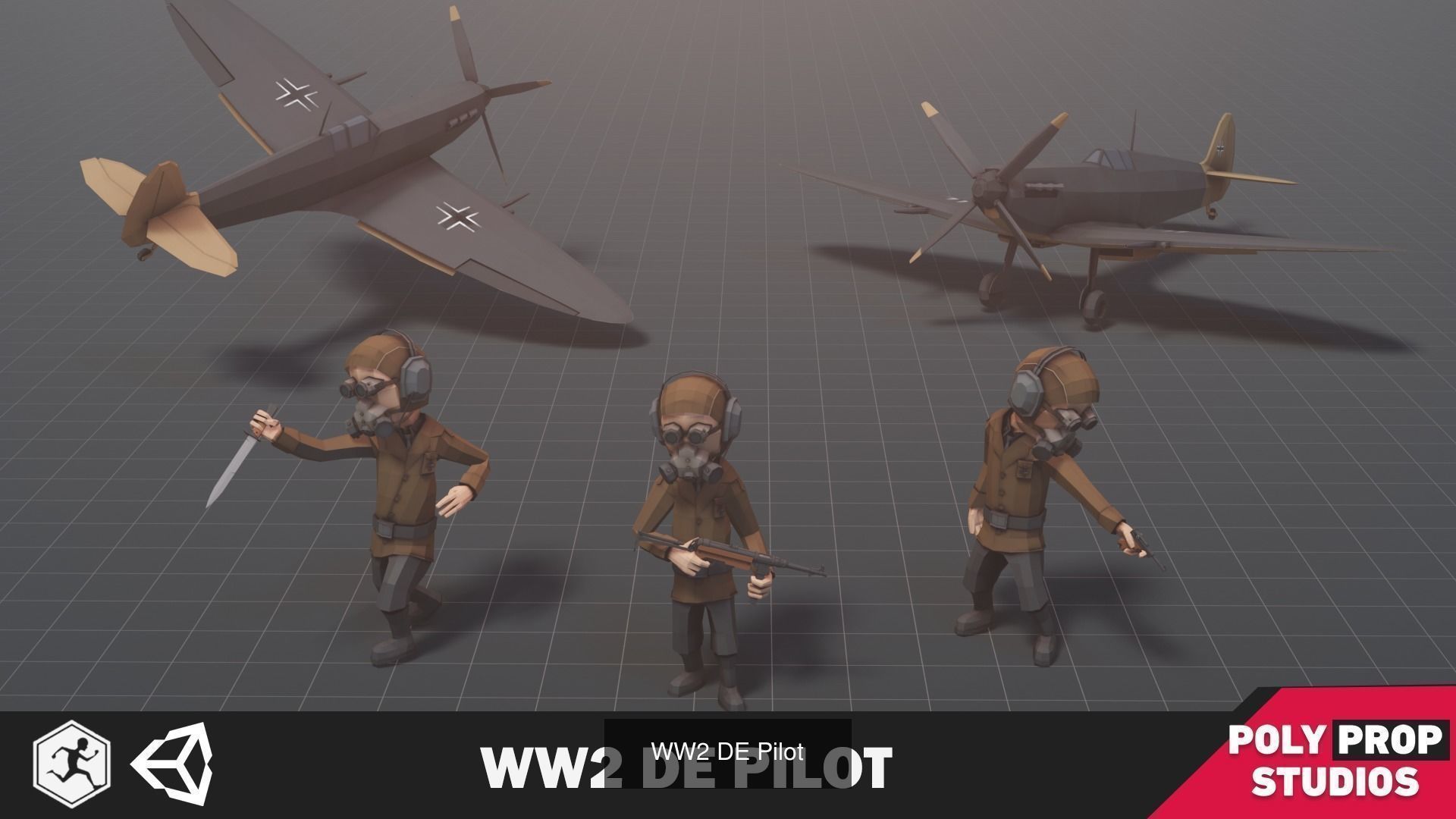 WW2 Polygon Bundle 3D Model Collection_5