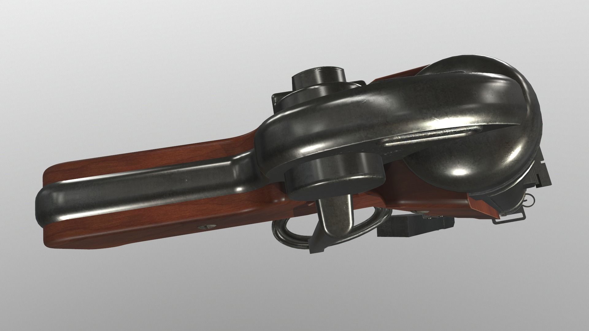 Assault rifle mp 40 3D model_10