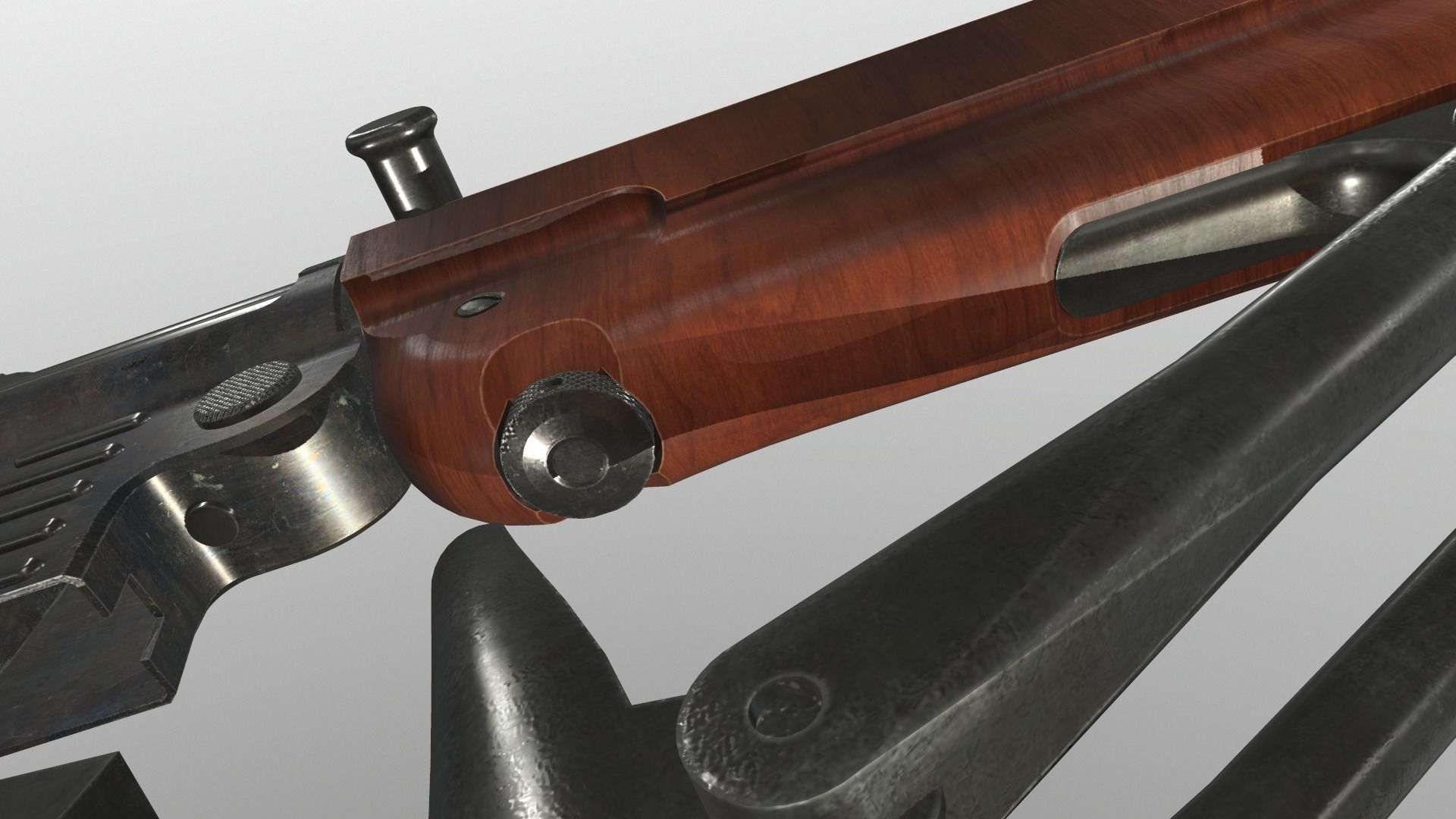 Assault rifle mp 40 3D model_13