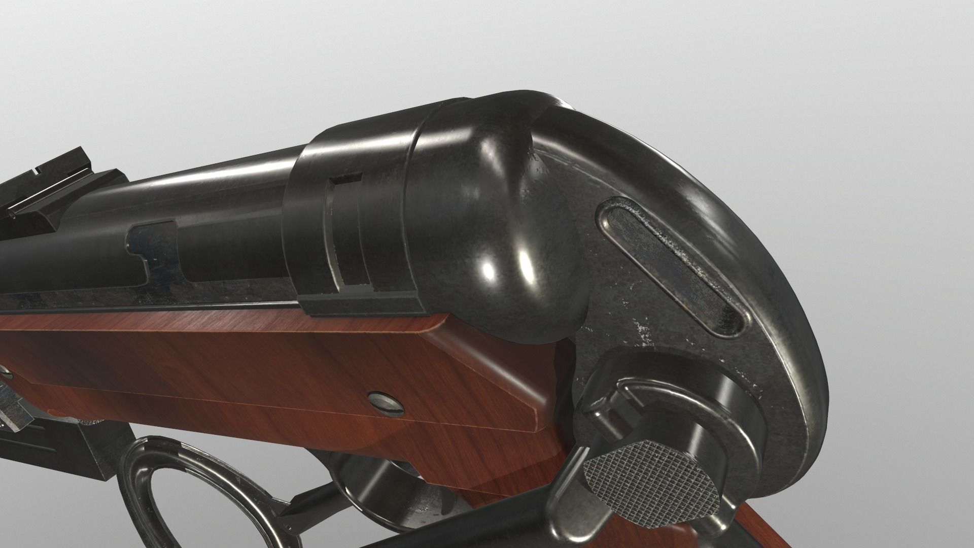 Assault rifle mp 40 3D model_11