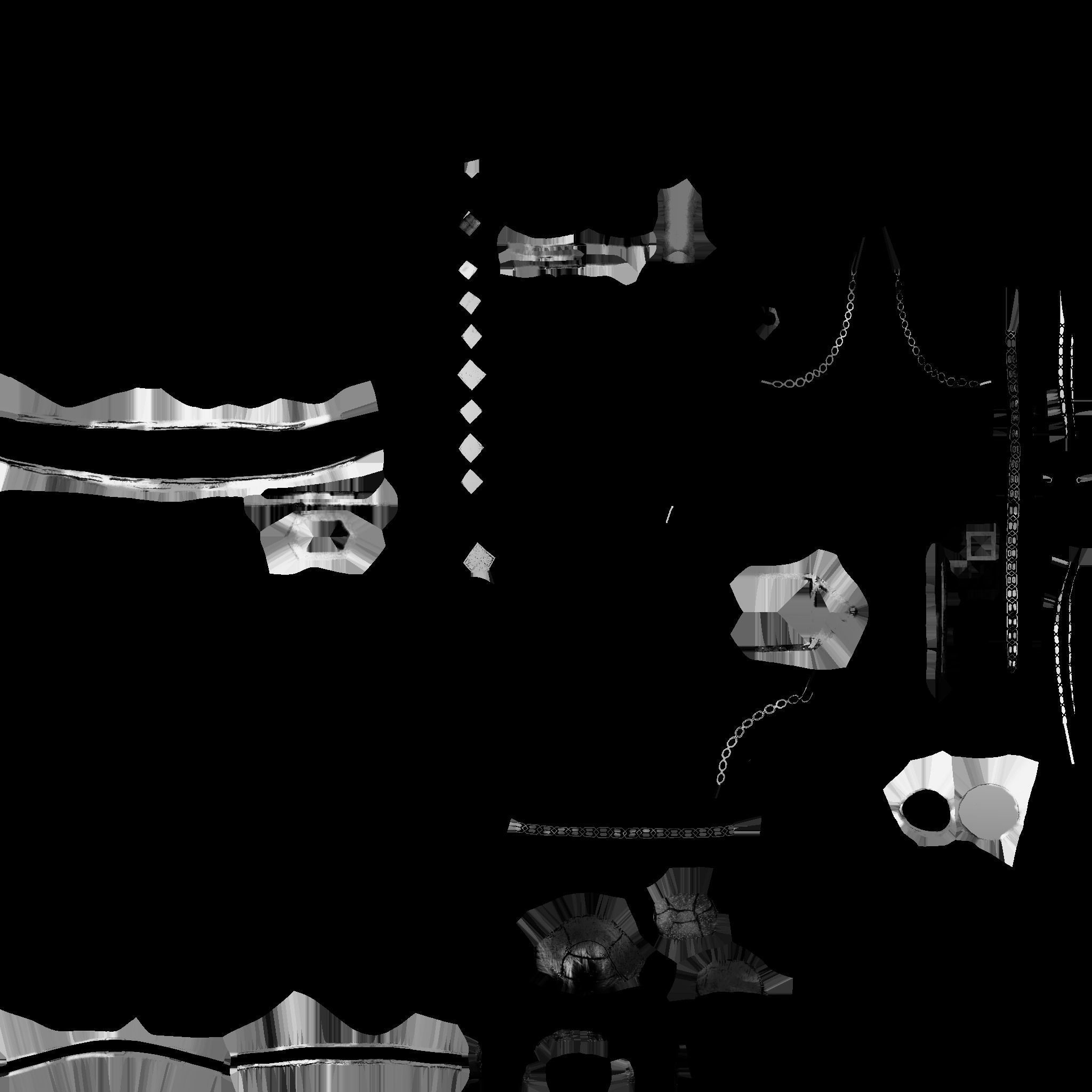 Forest Dwarf Low-poly 3D model_10