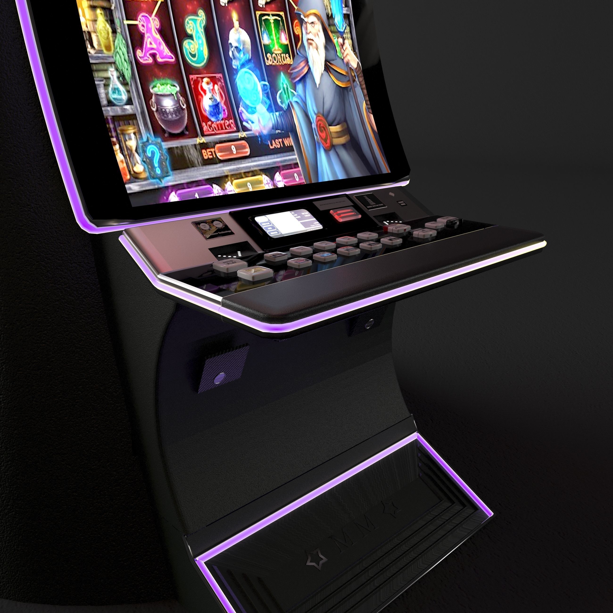 casino slot machine PACK 3D model_18