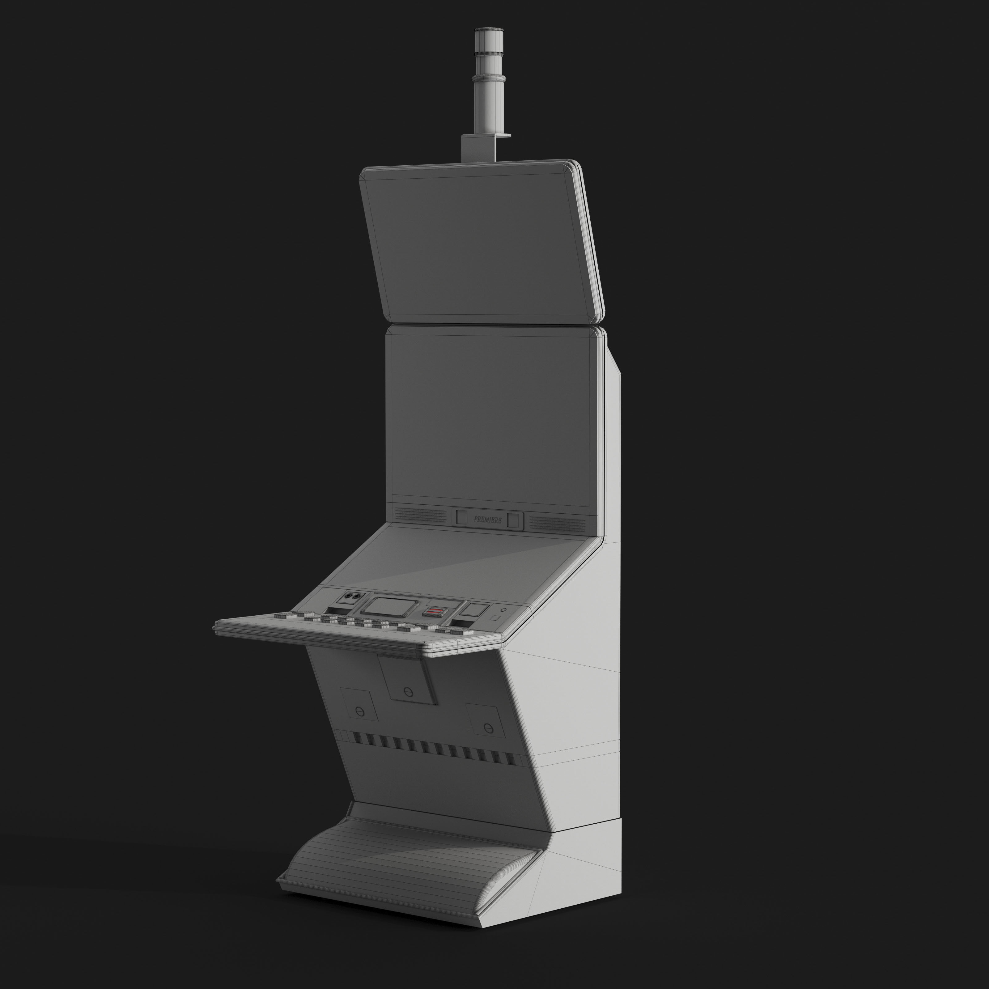 casino slot machine PACK 3D model_6