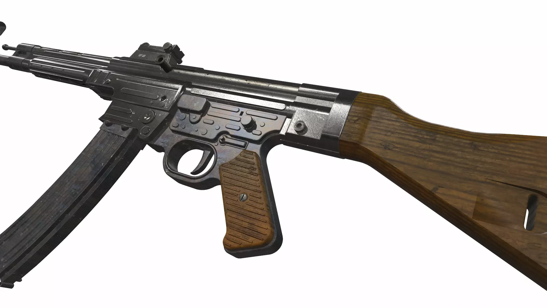 Assault rifle mp 44 3D model_0