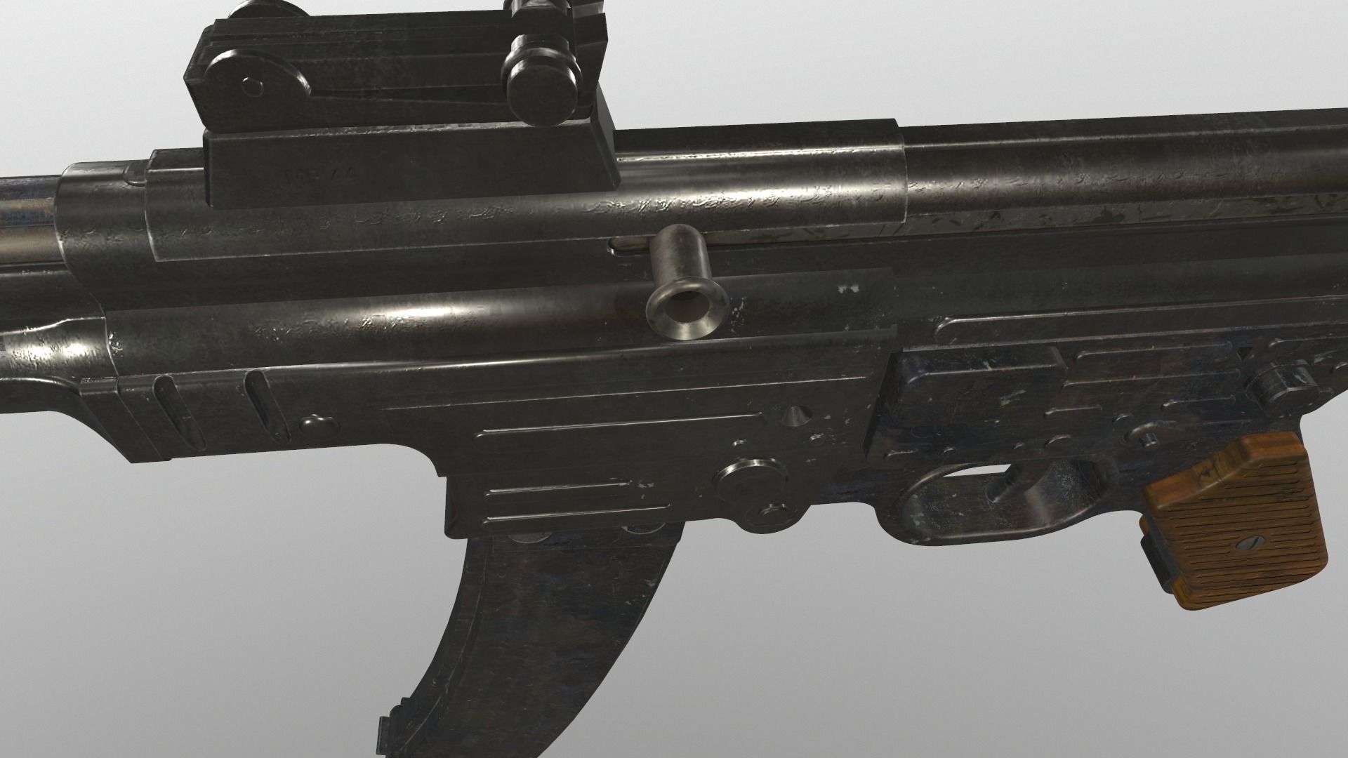 Assault rifle mp 44 3D model_9