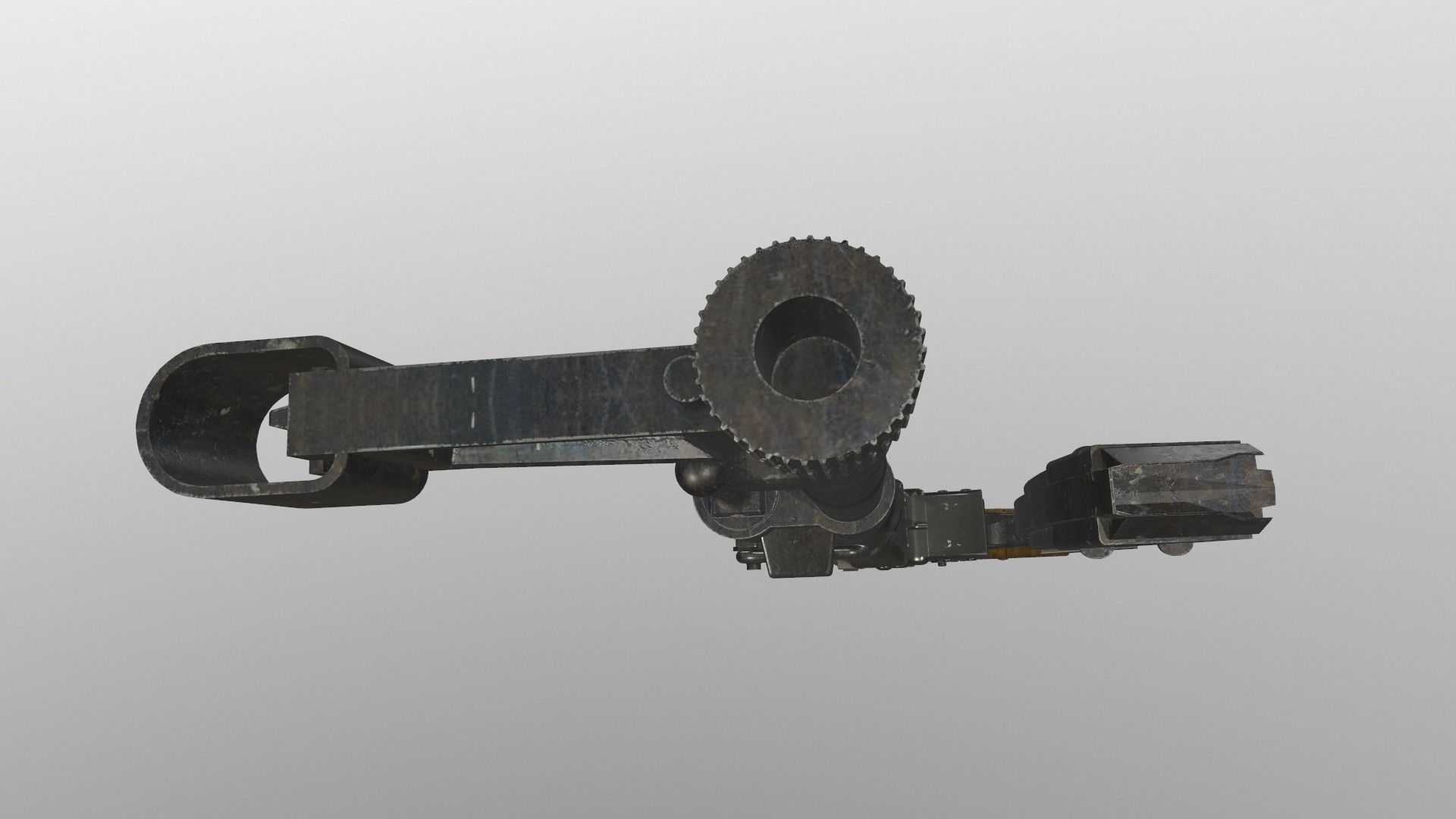 Assault rifle mp 44 3D model_11